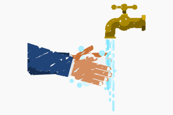Brush Strokes Washing Hands Under Faucet: A Designer's Review
