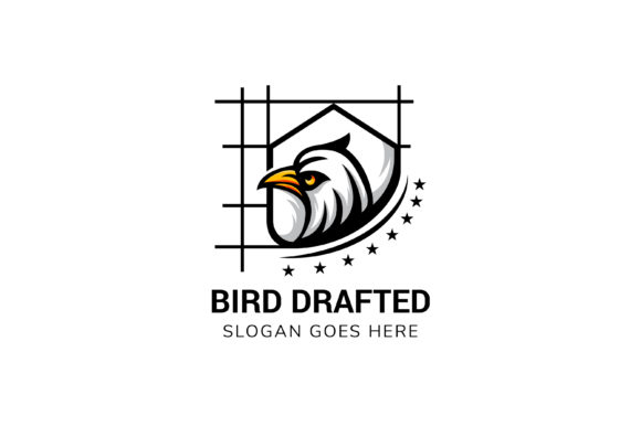 Eagle Drafted Contractor Logo: Embroidery Design Review