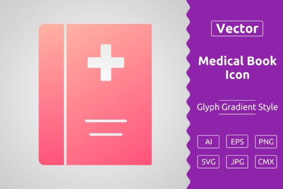 Medical Book Gradient Icon: An Embroidery Designer’s Review