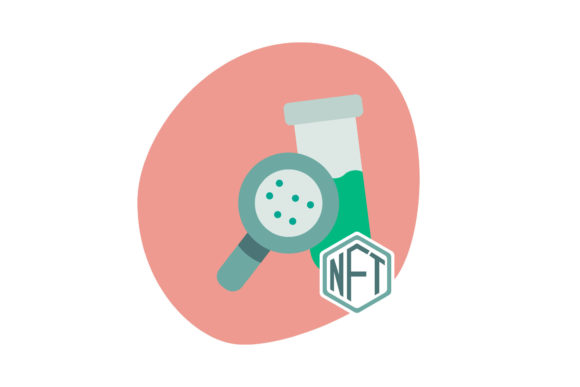 Medical NFT Laboratory Analysis Icon